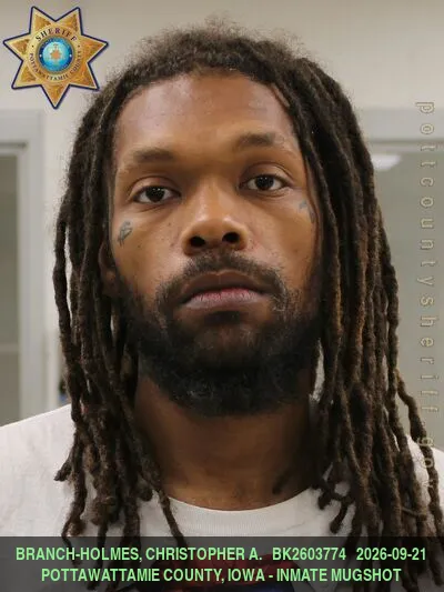Mugshot of CHRISTOPHER A. BRANCH-HOLMES