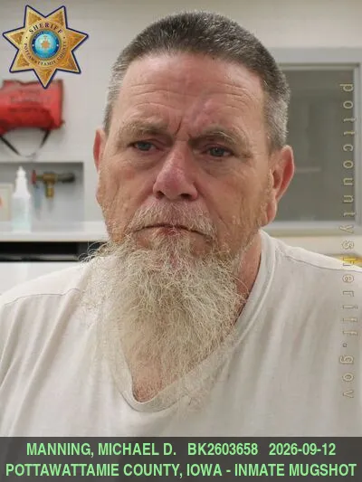 Mugshot of MICHAEL D. MANNING