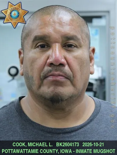 Mugshot of MICHAEL LOWE COOK