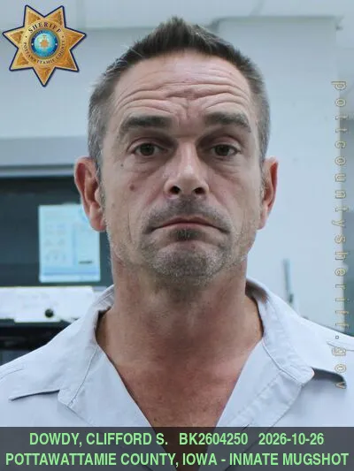 Mugshot of CLIFFORD S. DOWDY