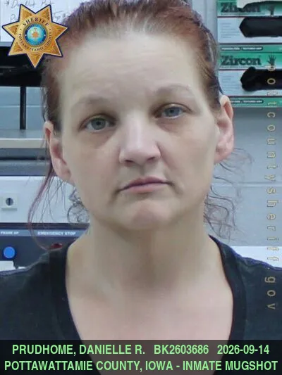 Mugshot of DANIELLE RAE PRUDHOME