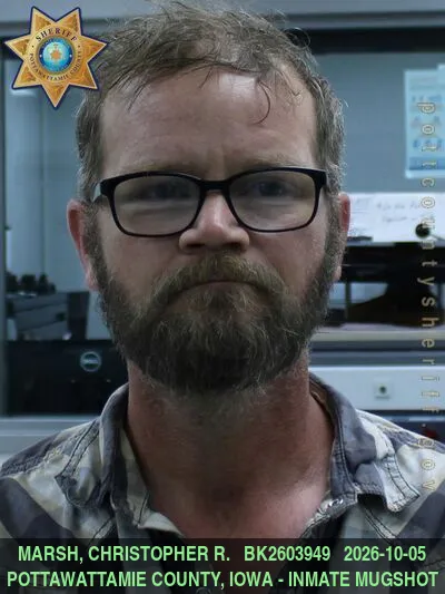 Mugshot of CHRISTOPHER RUSSELL MARSH