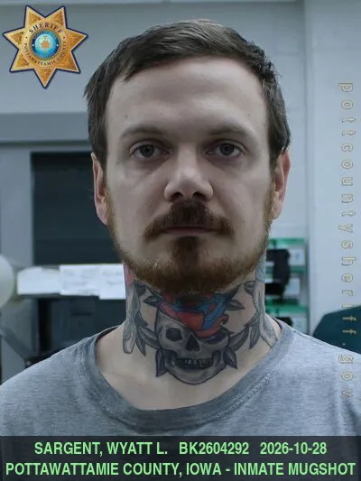 Mugshot of WYATT LEE SARGENT