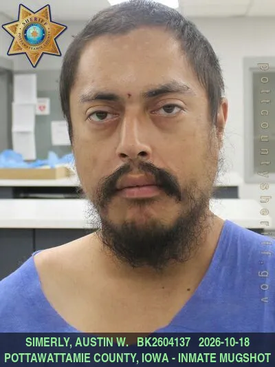 Mugshot of AUSTIN WAYNE SIMERLY