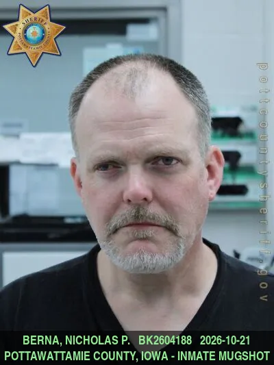 Mugshot of NICHOLAS PAUL BERNA