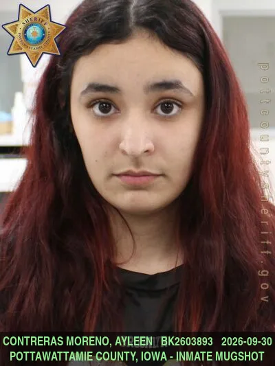 Mugshot of AYLEEN CONTRERAS MORENO