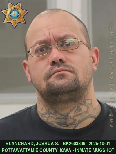 Mugshot of JOSHUA S. BLANCHARD