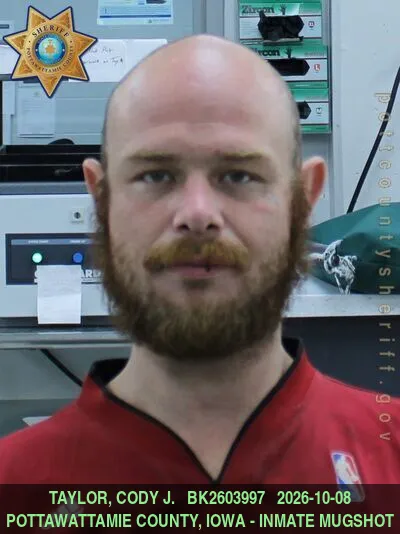 Mugshot of CODY JAMES TAYLOR