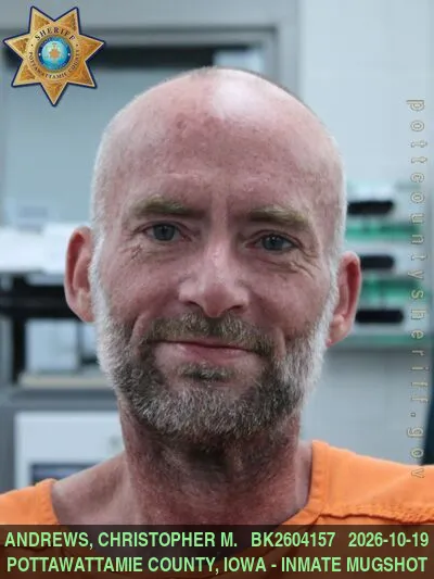 Mugshot of CHRISTOPHER MICHAEL ANDREWS