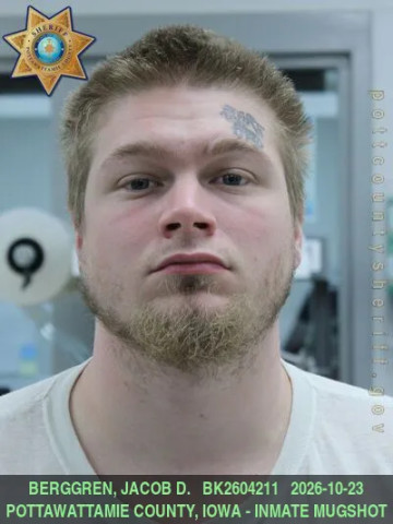 Mugshot of JACOB DAVID BERGGREN