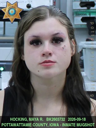 Mugshot of MAYA RAINE HOCKING
