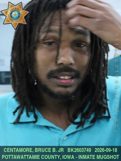 Mugshot of BRUCE BERNARD JR. CENTAMORE