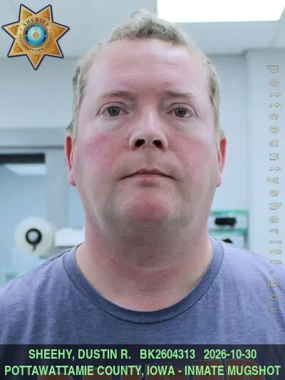 Mugshot of DUSTIN RICHARD SHEEHY