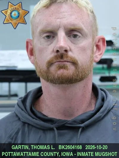 Mugshot of THOMAS LEE GARTIN
