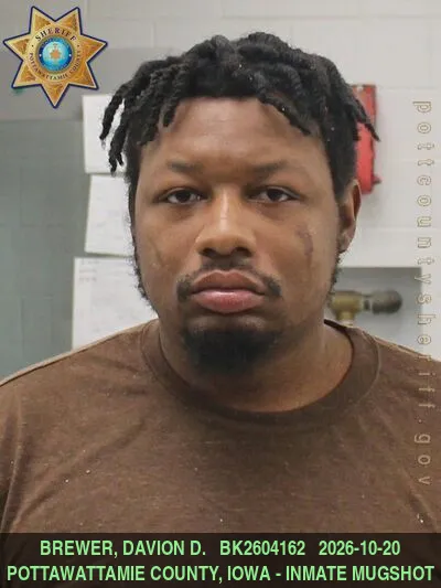 Mugshot of DAVION DAVRIUS BREWER