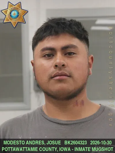 Mugshot of JOSUE MODESTO ANDRES