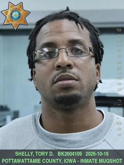 Mugshot of TORY DELVON SHELLY