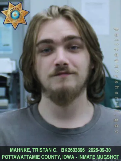 Mugshot of TRISTAN CHARLES MAHNKE