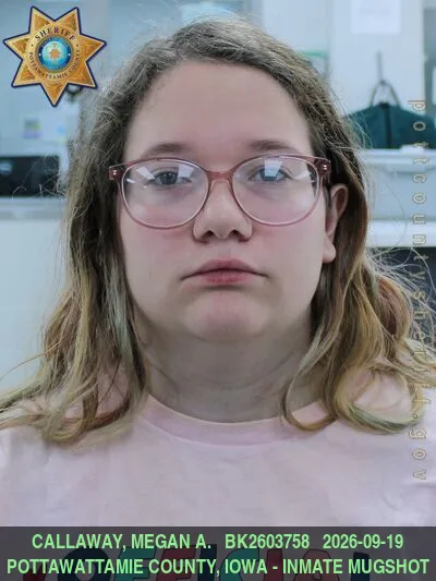 Mugshot of MEGAN ANN CALLAWAY