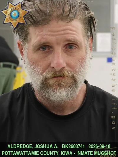 Mugshot of JOSHUA ALLEN ALDREDGE