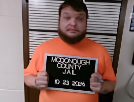 Mugshot of Dalton James Lee Harmon