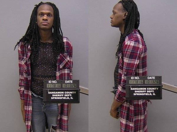 Mugshot of Darrian D Thomas