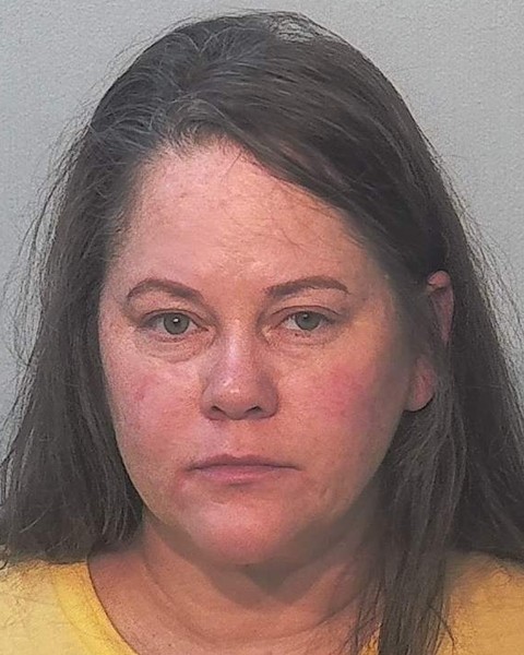 Mugshot of Amber Riddle