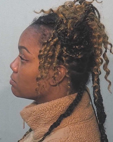 Mugshot of Imani Carroll