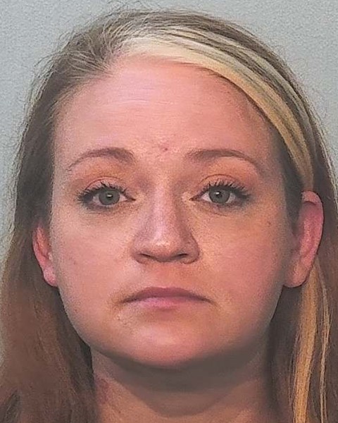 Mugshot of Kaylie Hamilton
