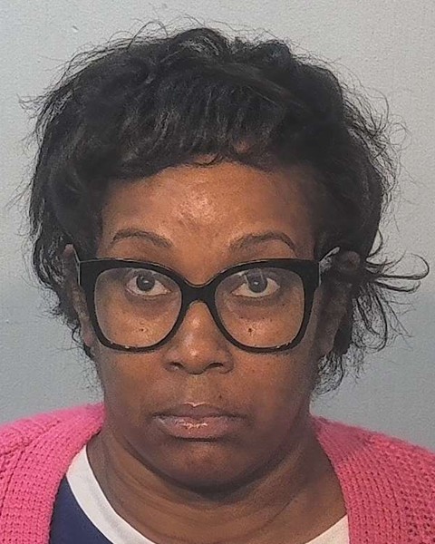 Mugshot of Dedria Hannah