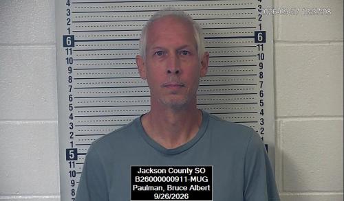 Mugshot of Bruce Albert Paulman