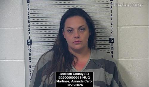 Mugshot of Amanda Carol Martinez