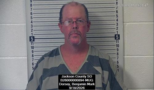 Mugshot of Benjamin Mark Dorsey