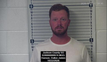 Mugshot of Dallas James Hanson