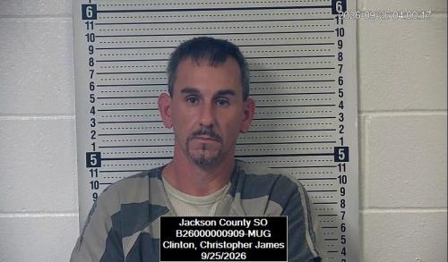 Mugshot of Christopher James Clinton