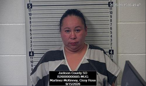 Mugshot of Cissy Rose Martinez-McKinney