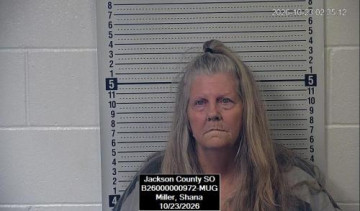 Mugshot of Shana Miller