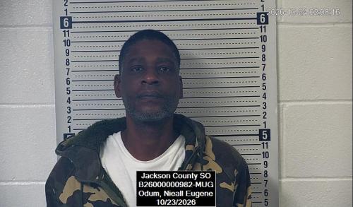 Mugshot of Nieall Eugene Odum