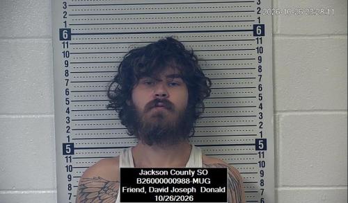Mugshot of David Joseph Donald Friend