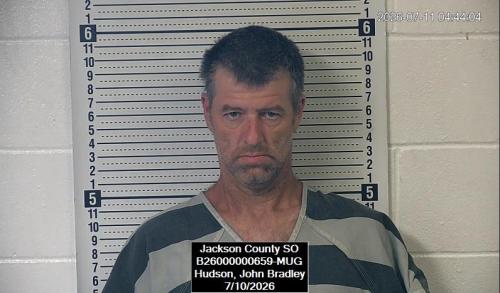 Mugshot of John Bradley Hudson