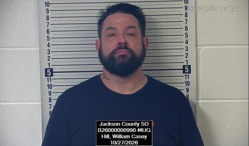 Mugshot of William Casey Hill