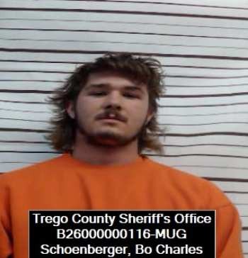 Mugshot of Bo Schoenberger