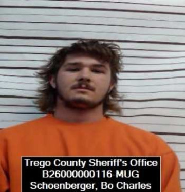 Mugshot of Bo Schoenberger