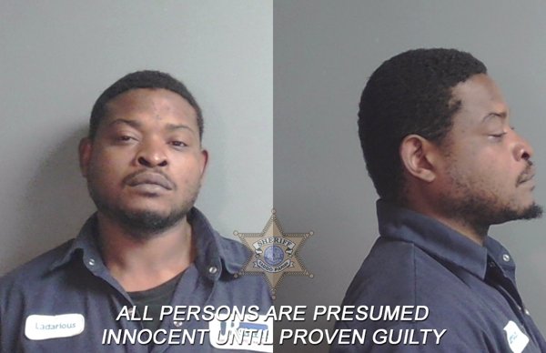 Mugshot of Ladarious Vontavious Washington