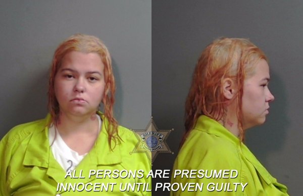 Mugshot of Megan Brianne White