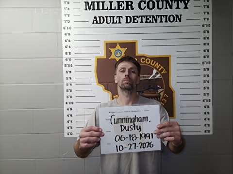 Mugshot of Dusty Garrett Cunningham