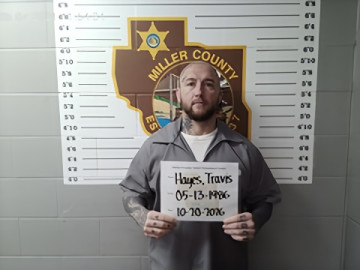 Mugshot of Travis Dwain Hayes