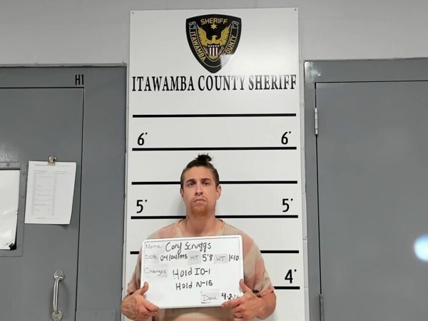 Mugshot of CORY SCRUGGS