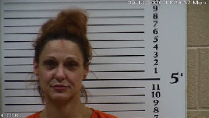 Mugshot of Amanda Armstrong Layton