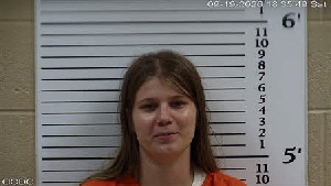 Mugshot of Alyson Michelle Bilbrey